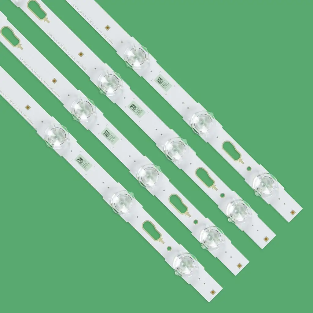 LED Backlight Strip For Samsung UE43MU6100 UA43KU6000 UA43KU7000 UA43MU6100 UE43MU6105 BN96-41221A 41220A UE43MU6105K UN43KU6290