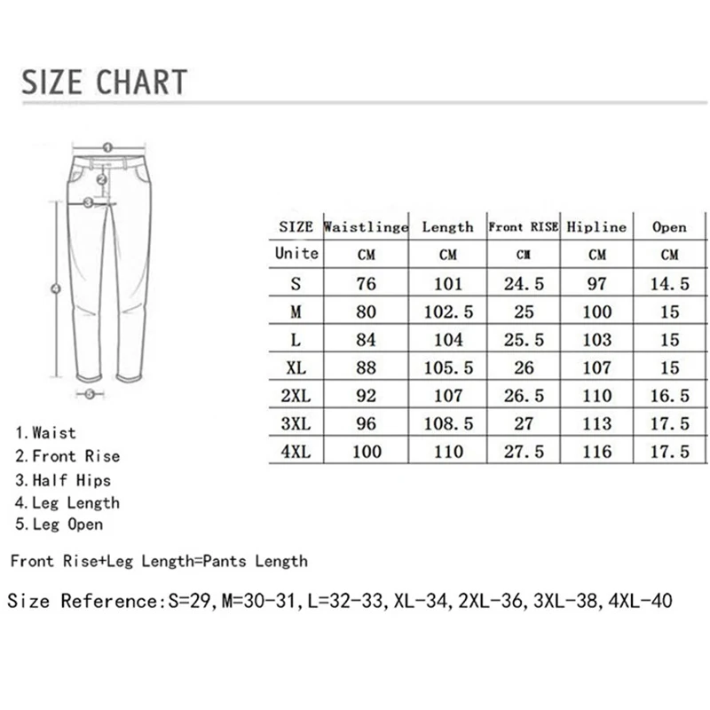 Autumn Fashion Men's Jeans Trousers Tight Elastic Knee Ripped Pants Pencil Pants Daily Casual Jogging Sports Ropa Hombre S-4XL