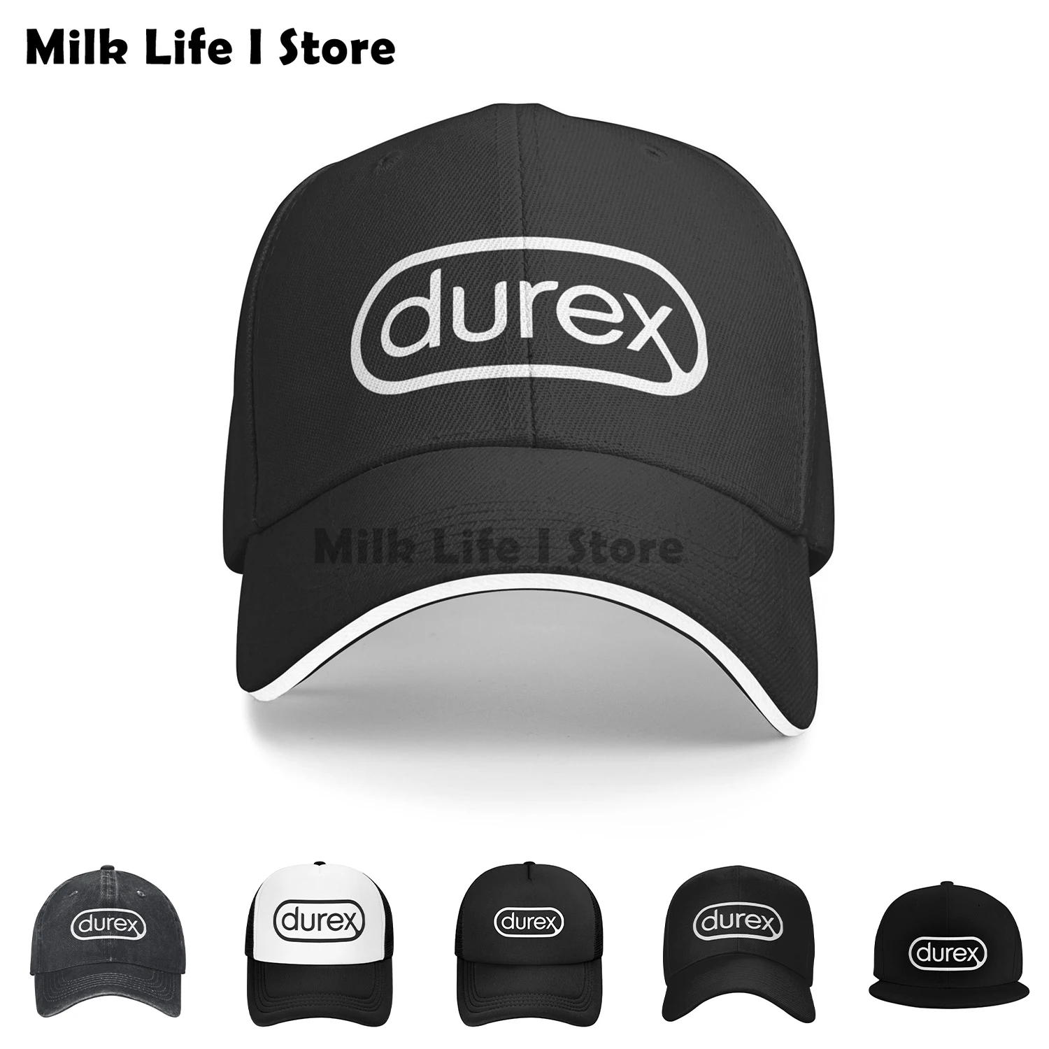Английская Повседневная Бейсболка Durexed Весенняя Кепка-тракер дышащая мужская