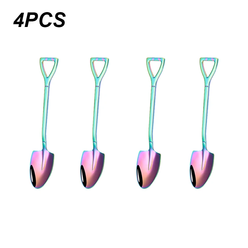 2/4 шт. чайные ложки из нержавеющей стали