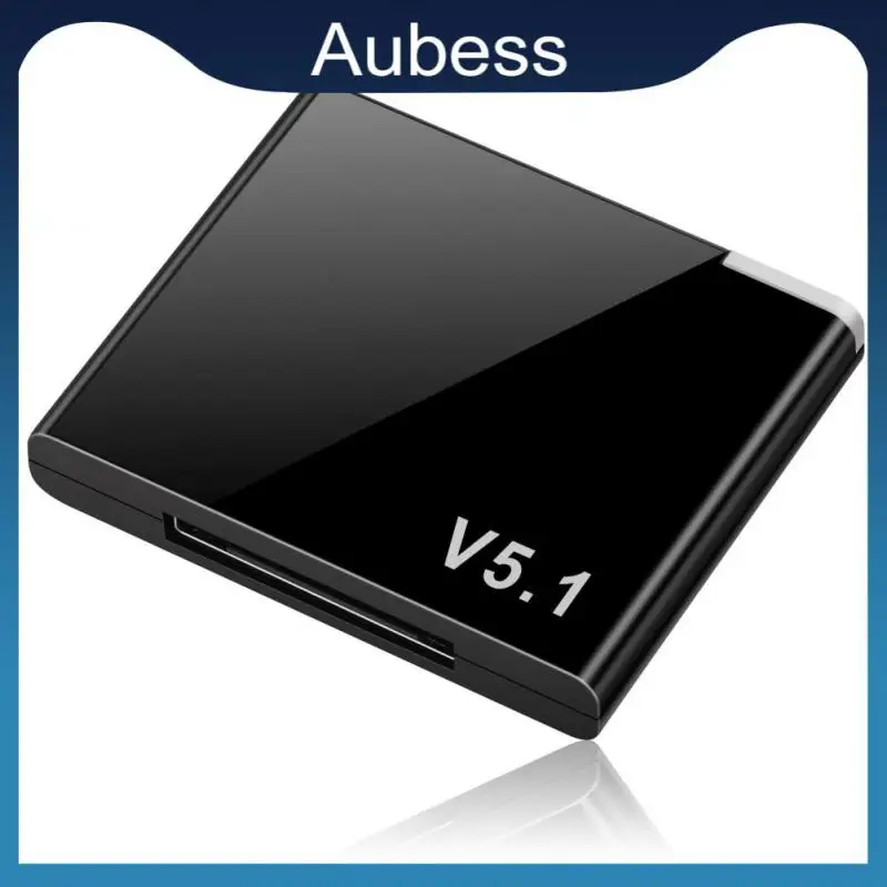 

Audio Receiver Upgrade Version bluetooth-compatible 5.1 Wireless Adapter I-wave 30 30 Pin 30pin Jack Analog Speaker