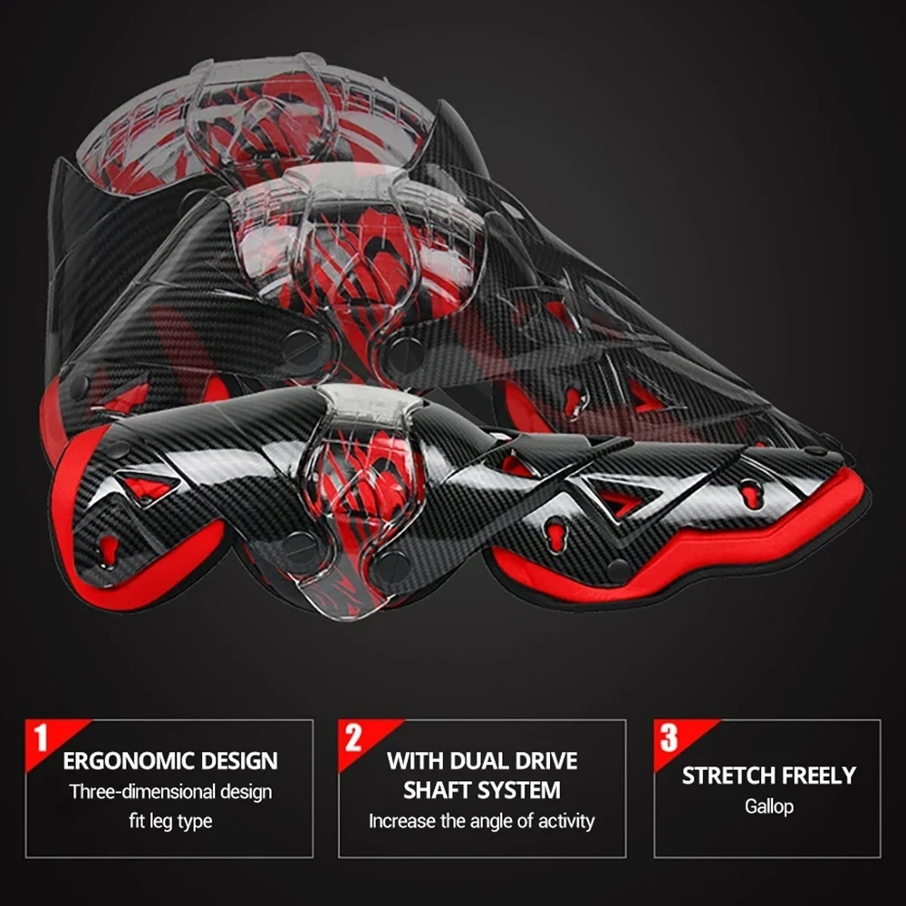 Наколенник Scoyco шарнирное Защитное снаряжение для езды на мотоцикле