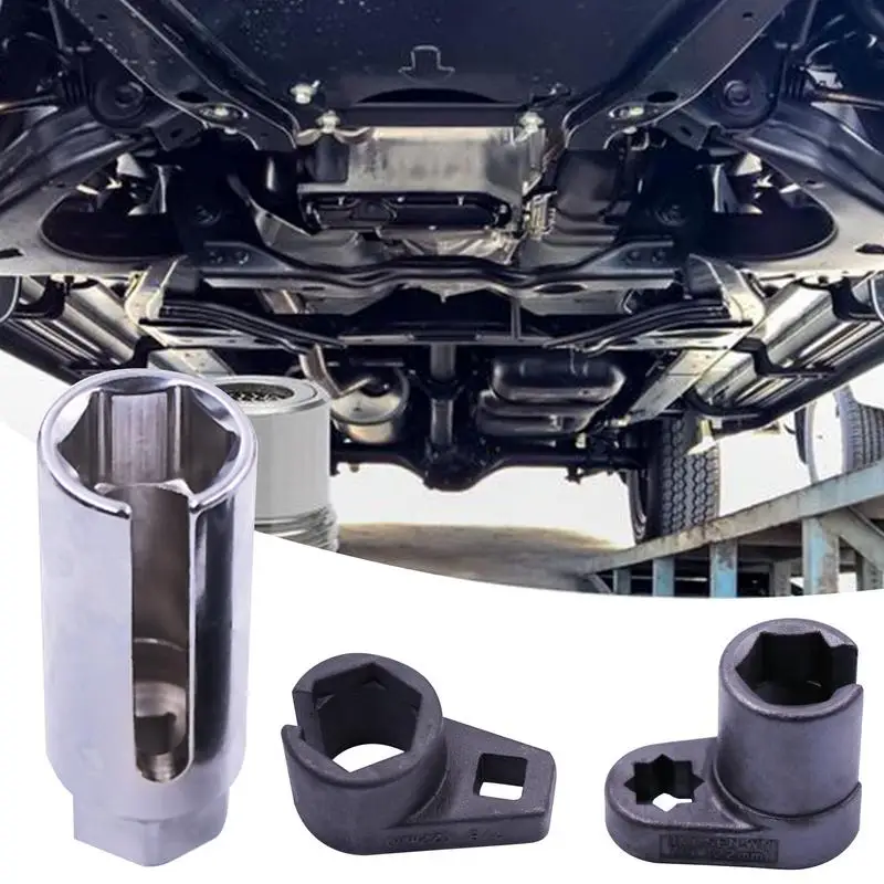 

Sensor Socket Wrench 3 Pcs Automotive Oxygen Sensor Socket Wrench Auto Replacement Oxygen Sensor Socket Wrench Remover Tool For