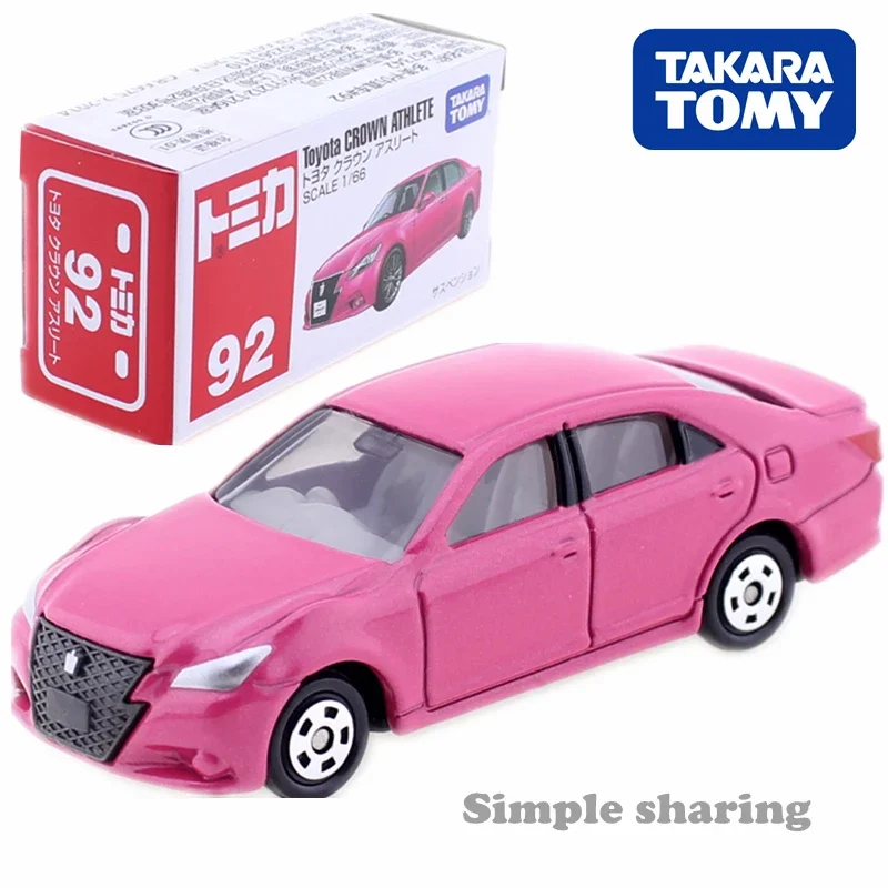 

Takara Tomy Tomica No.92 Toyota Crown Athlete 1:66 Car Diecast Miniature Kids Toys Model Kit Funny Pop Baby Dolls For Child