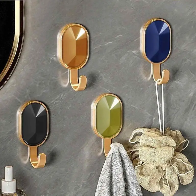 

5 шт., декоративные настенные крючки для ванной комнаты