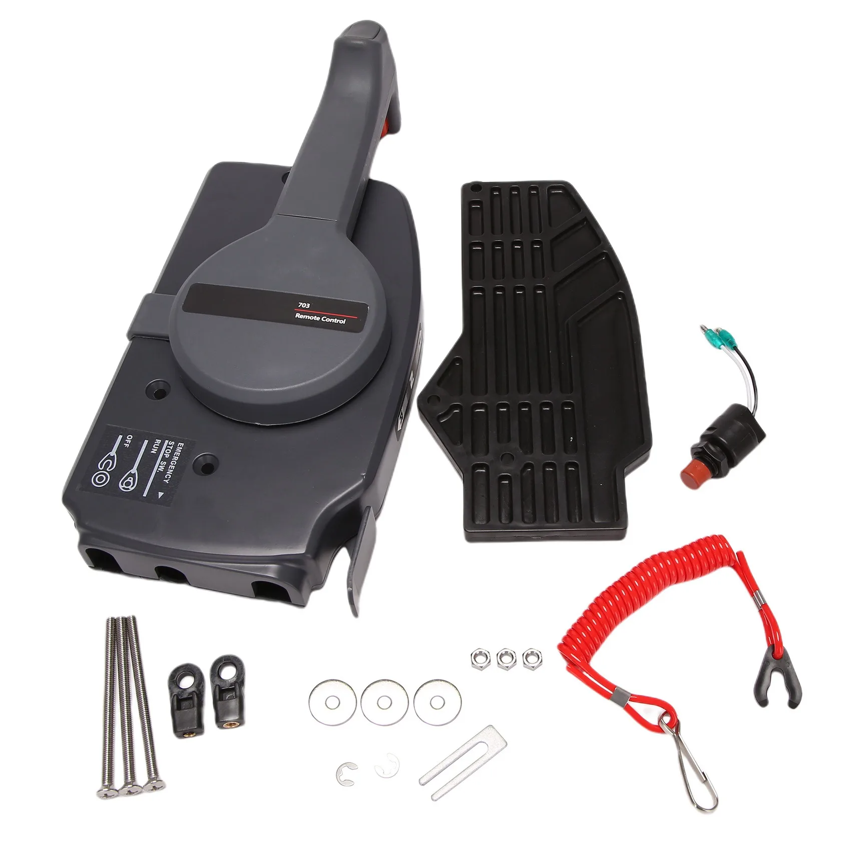 

Pull to Open Outboard Side Mount Control Box for YAMAHA Boat Engine (Simple)