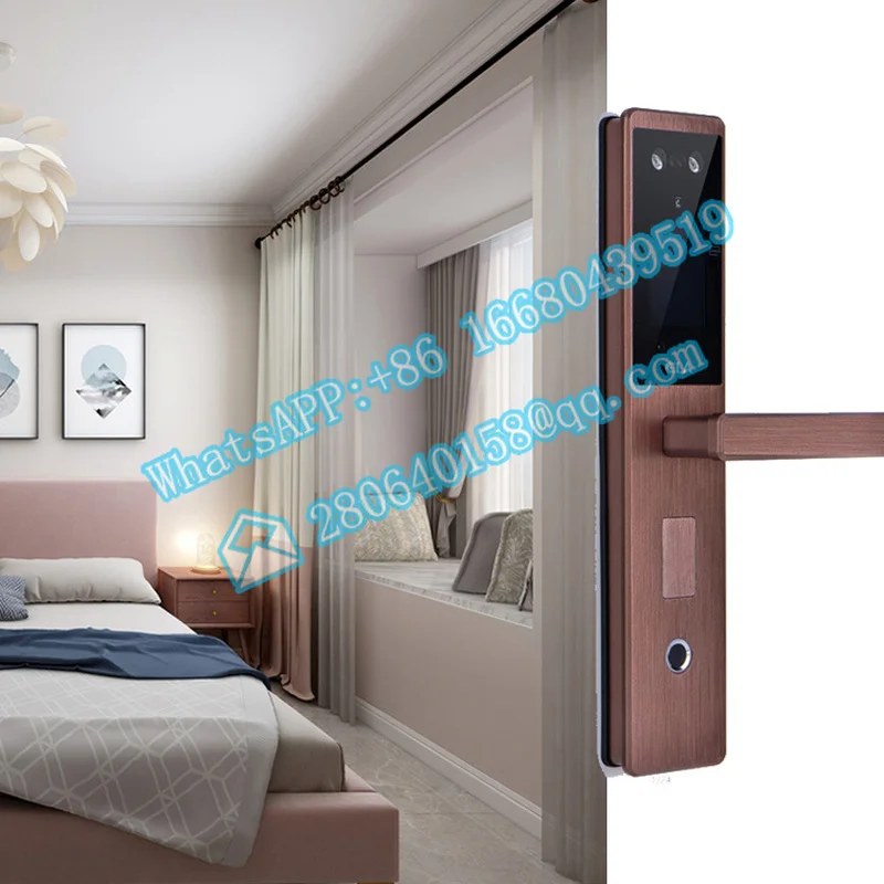 Security anti-theft home intelligent fingerprint face recognition electronic password door lock enlarge