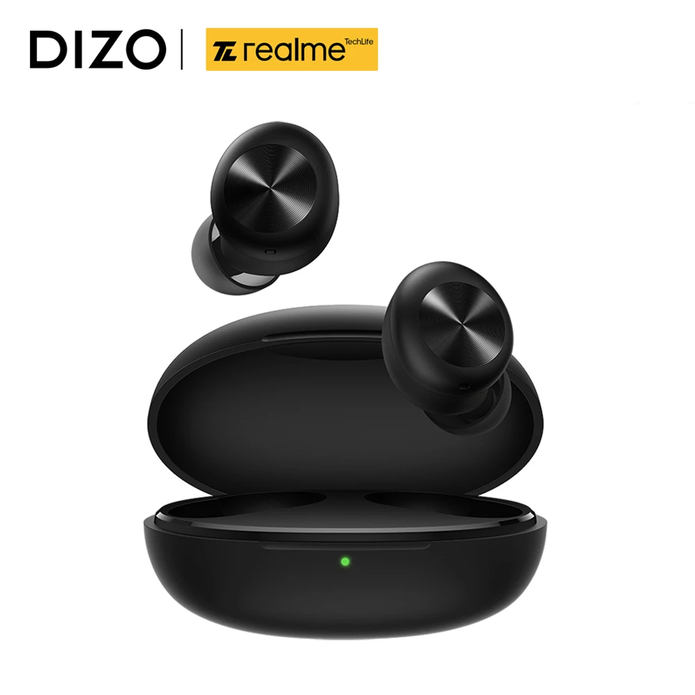 

Realme DIZO GoPods D TWS Wireless Earphone 20H Playback Mini Earbuds Wireless Headphones with Mic for iPhone Xiaomi Sport Game