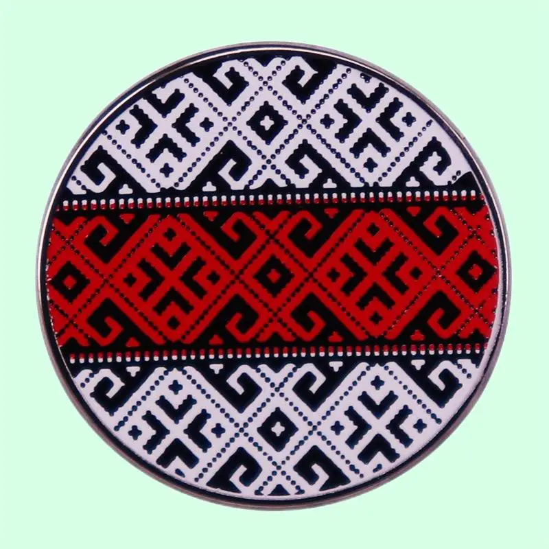 

Vintage Pattern Brooch Button Badge Pin Fashion Clothes Backpack Decoration Enamel Pin Wrap Clothing Lapel Fashion Jewelry