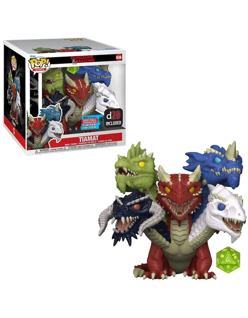 Funko Pop тиамат Подземелья и Драконы ограниченный выпуск 846 | Игрушки хобби