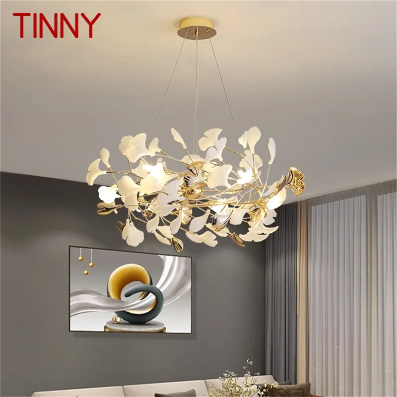 

TINNY Luxury Chandelier Modern LED Pendant Light Creative Decorative Fixtures for Home Living Room Bedroom