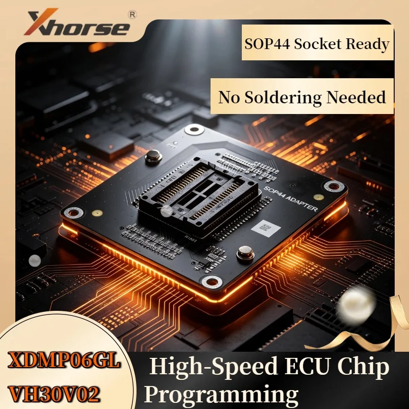 Фото Адаптер Xhorse XDMP06GL VH30V02 SOP44 для работы с программатором Multi Prog Multiprog ECU для чтения и записи чипов автомобильных ЭБУ. №1