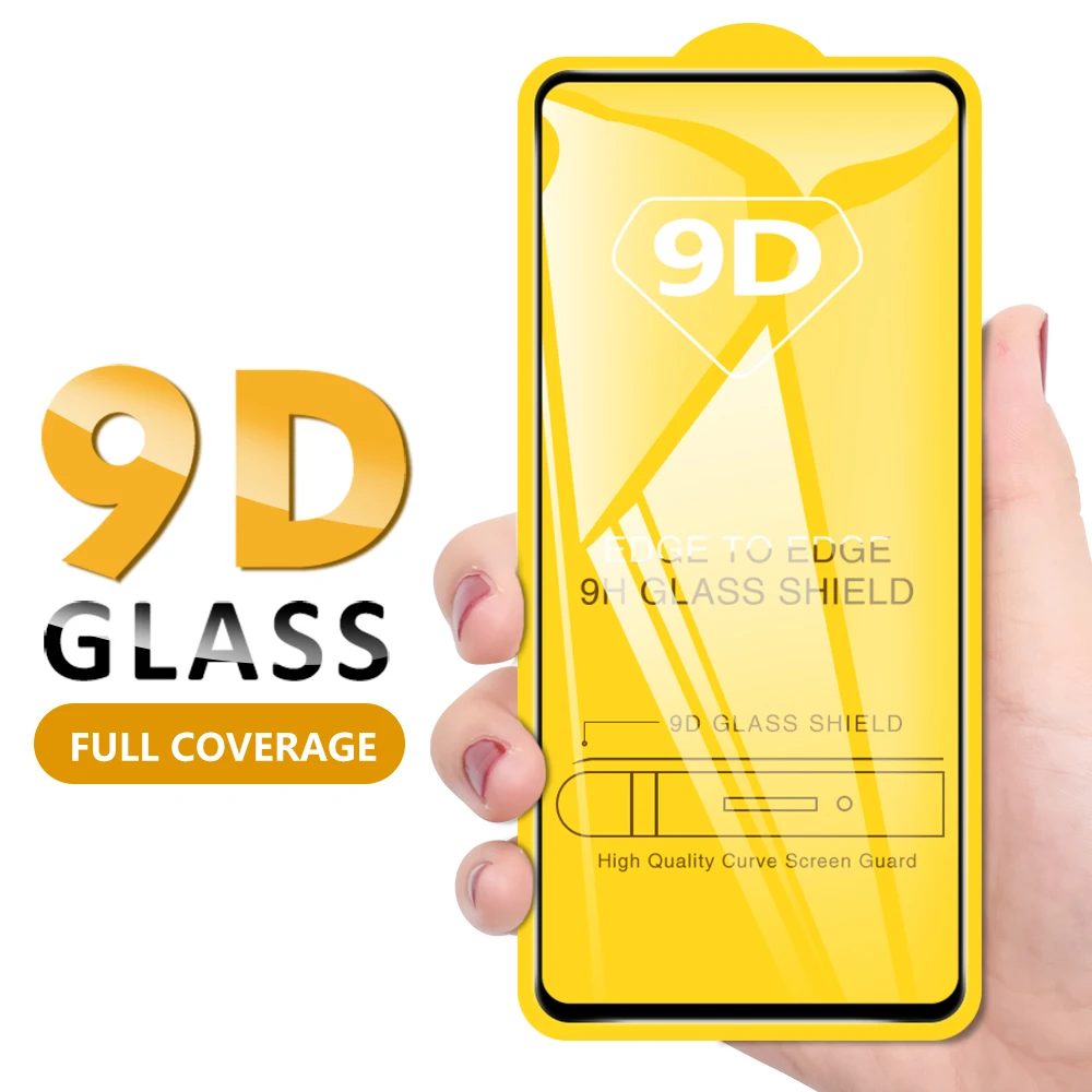

9D Tempered Glass For Oppo Realme 8 X2 7 6 5 Pro XT C3 C25 C21 C17 C15 C11 8i 5i Protective Glass Reno 2Z 4Z 4 Lite 2 F9 F5 A94