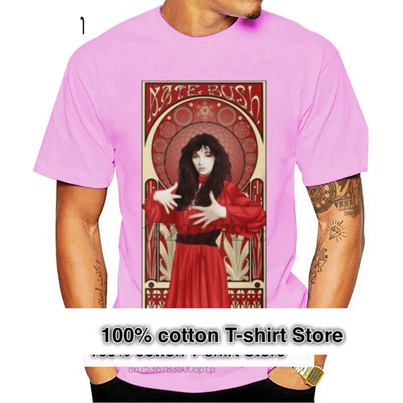 Мужская футболка Kate Bush с иллюстрациями унисекс принтом футболки Топ