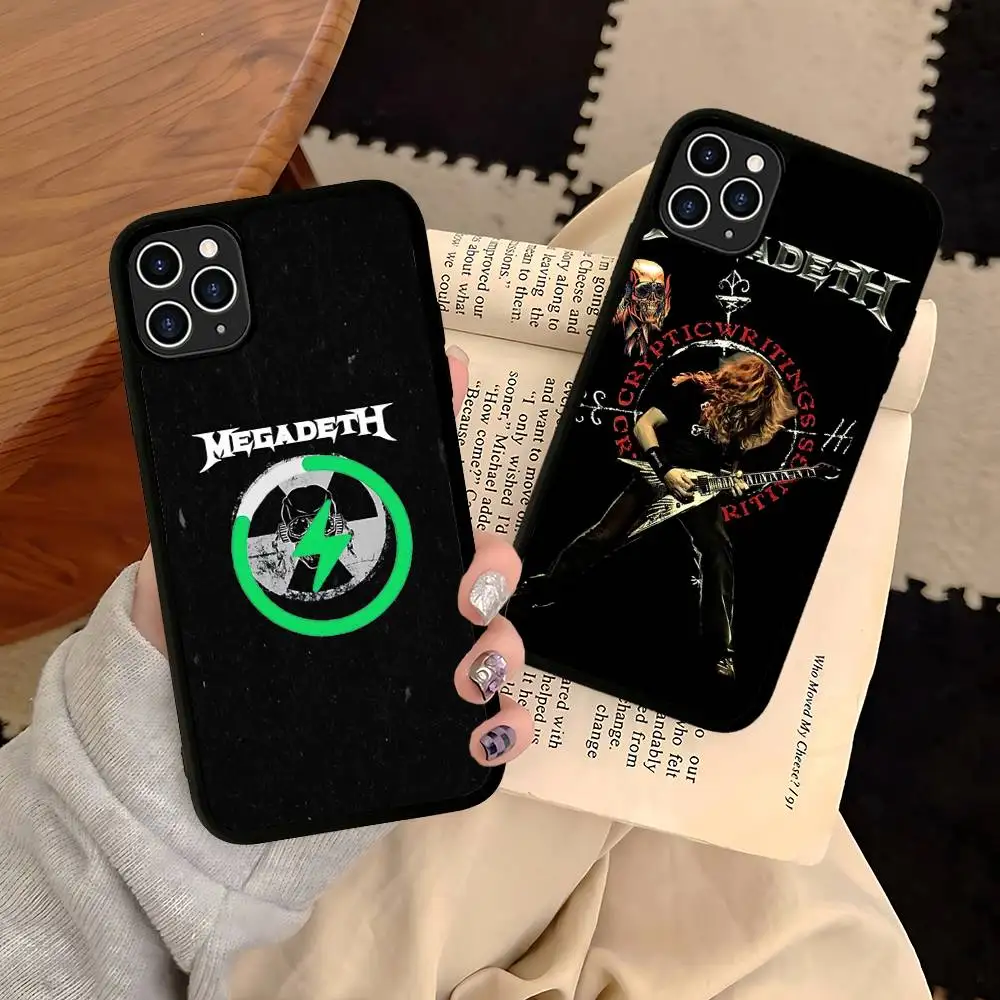 Фото Магнитный чехол для телефона Band M-Megadeths для MagSafe для iPhone 17 16 Pro Max 15 Plus 14 13 12 11 №1