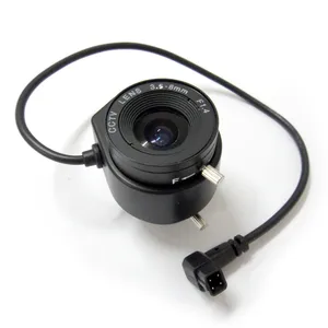 HD 3.5-8mm CCTV Lens IRIS Auto Varifocal Zoom F1.4 manual Lris 3.5mm-8mm CS Mount for Security IP Camera