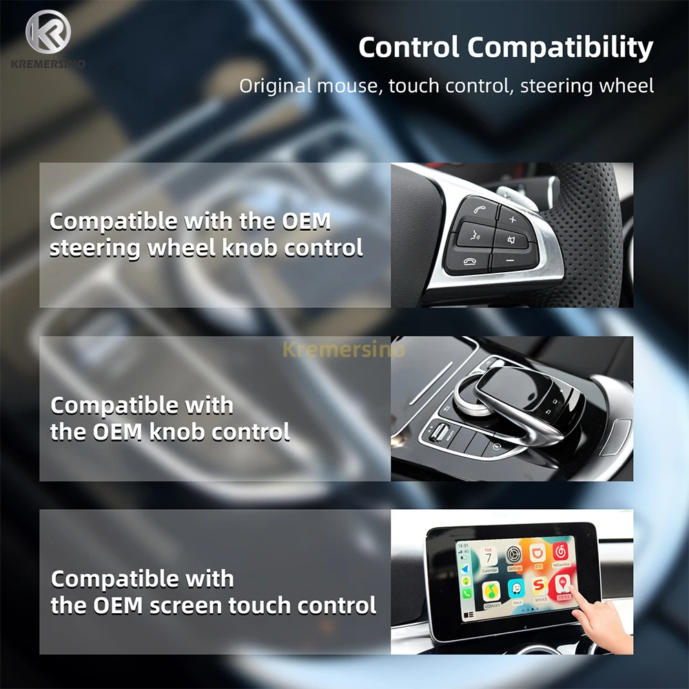 Беспроводной оригинальный проводной переключатель Carplay Apple CarPlay для