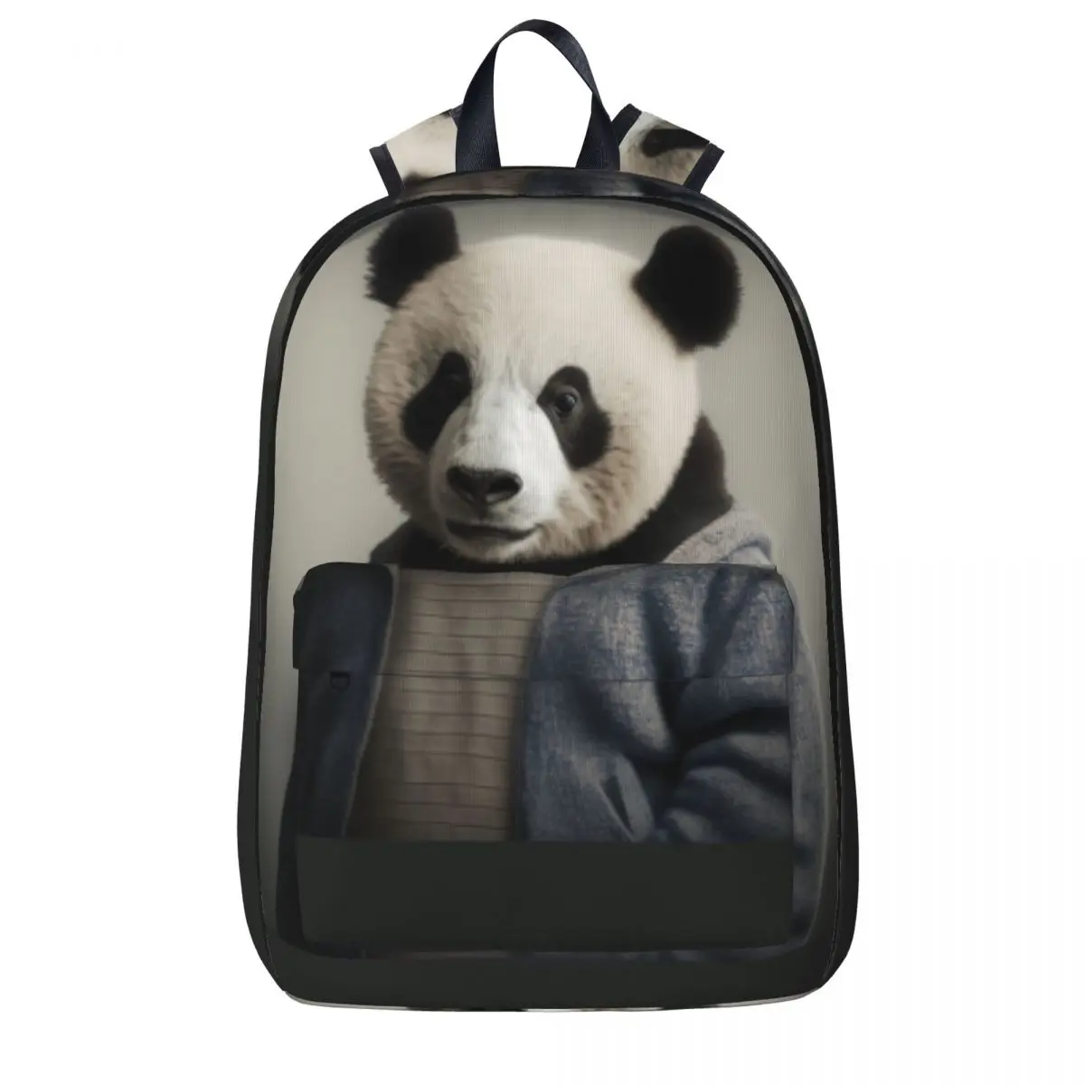

Panda Backpack Amazing Portraits High Detail Cycling Backpacks Girl Casual School Bags Design Breathable Rucksack