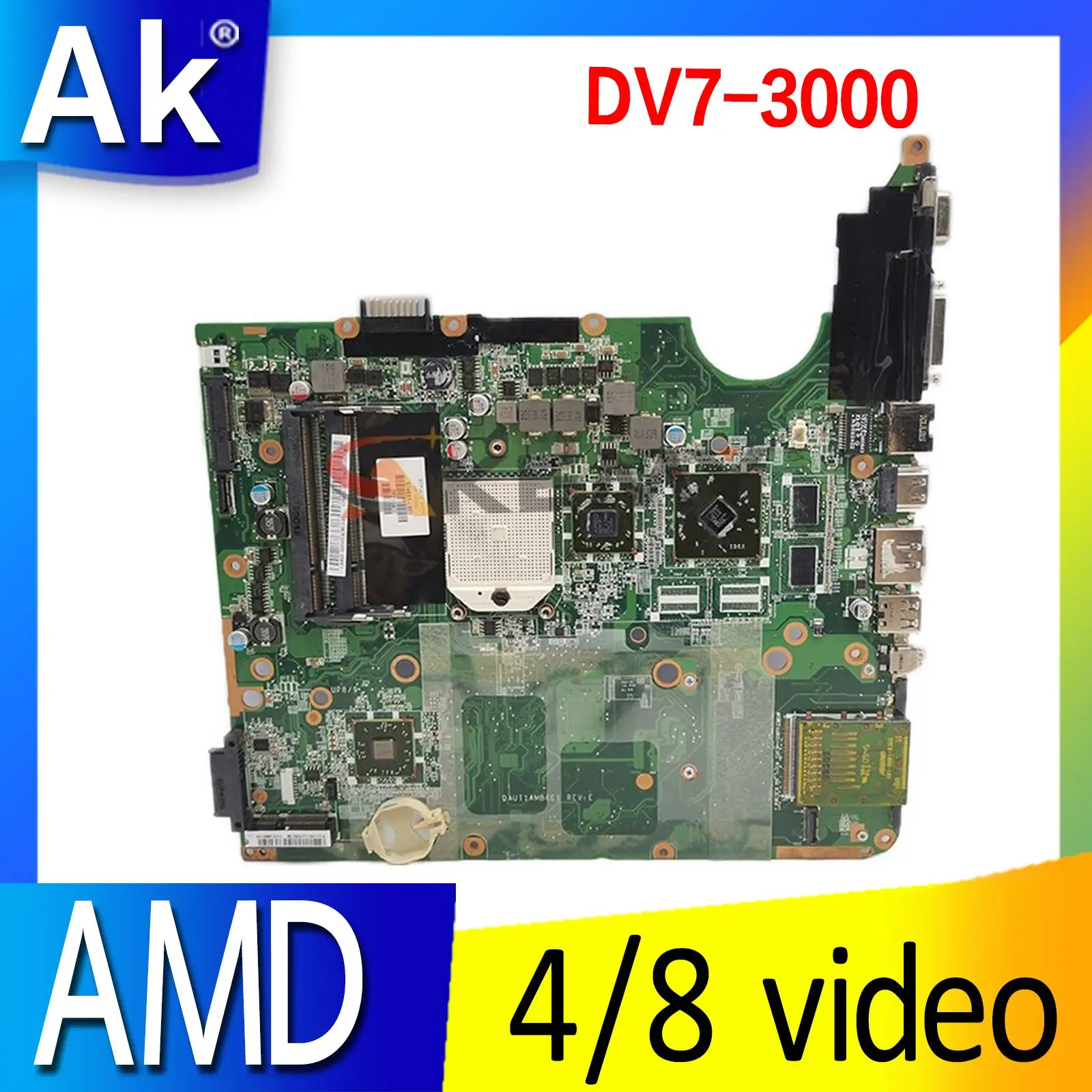 

Original 574681-001 509450-001 571188-001 For HP laptop motherboard DV7 DV7-3000 DAUT1AMB6E0 DAUT1AMB6E1 motherboard mainboard