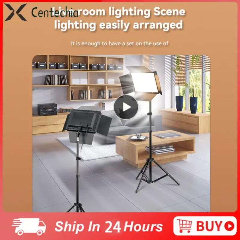 

2700-6500k Super Bright Photo Studio Light Live Room Light Video Fill Lamp Light Panel Adjustable Background Lamp 10 Inch Led