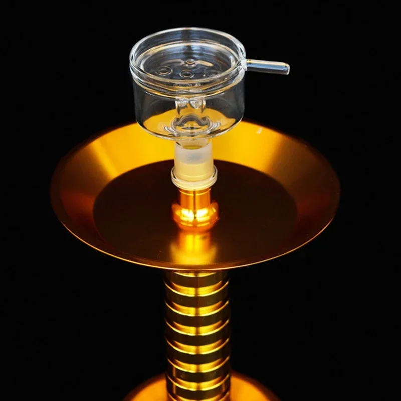 Шарнирная стеклянная чаша для кальяна 19 мм