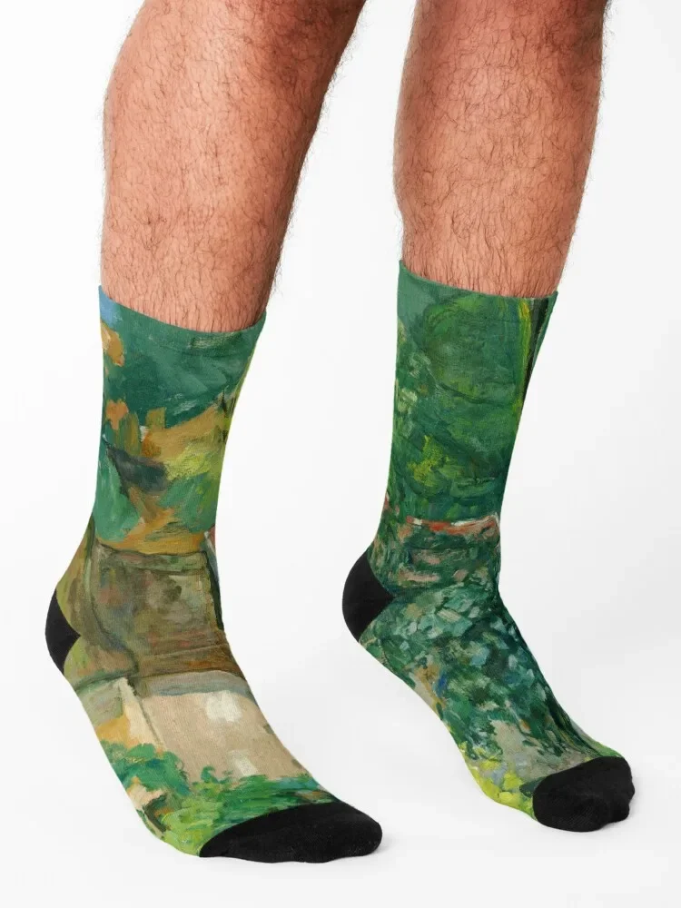 Пол сезанне-домик отца лакроа 1873 картина носки для рождественских подарков