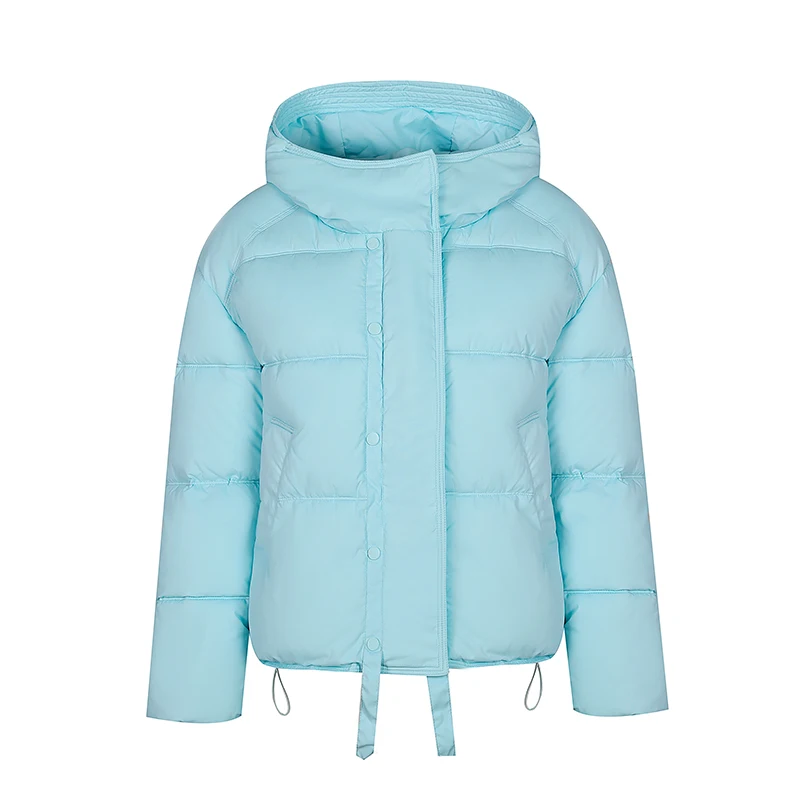 Женская зимняя куртка-пуховик с