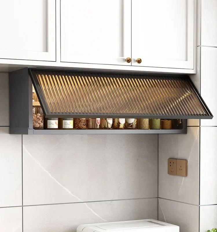 Настенный шкаф из алюминия