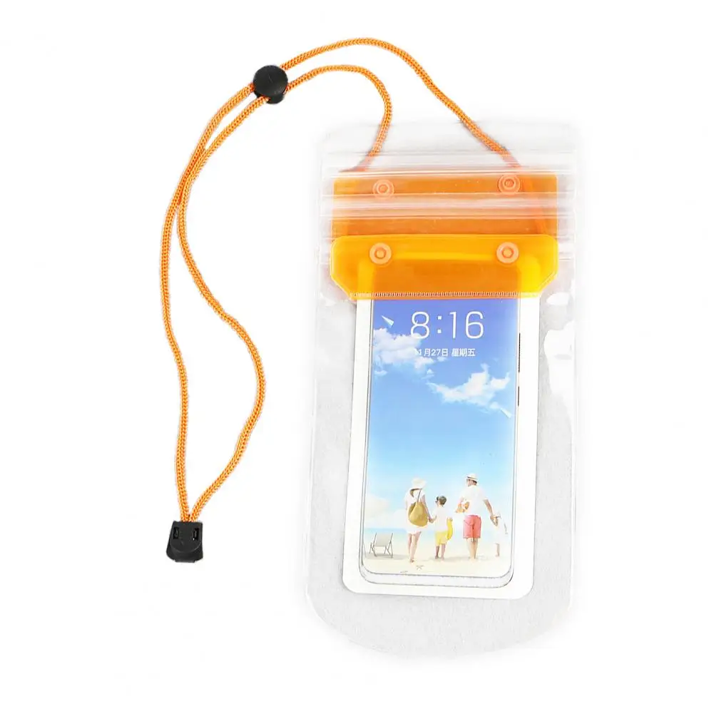 sensitive touch portable underwater case mobile phone cover for rafting free global shipping