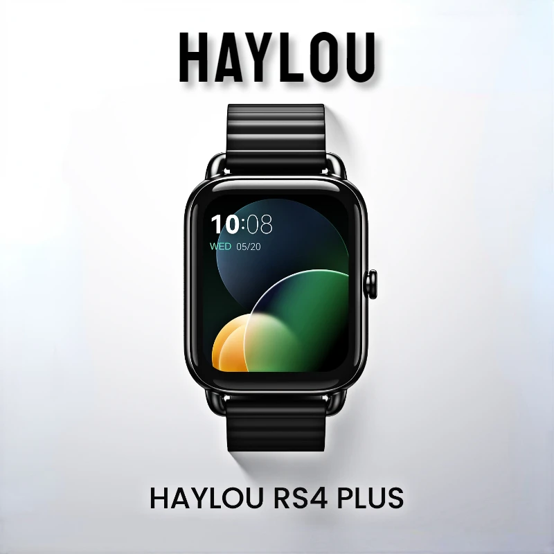 

HAYLOU Smart Watch 1.78 Inch AMOLED Display IP68 Waterproof SpO2 Tracking Smart Watch Men's Magnetic Strap Smart Watch RS4 Plus