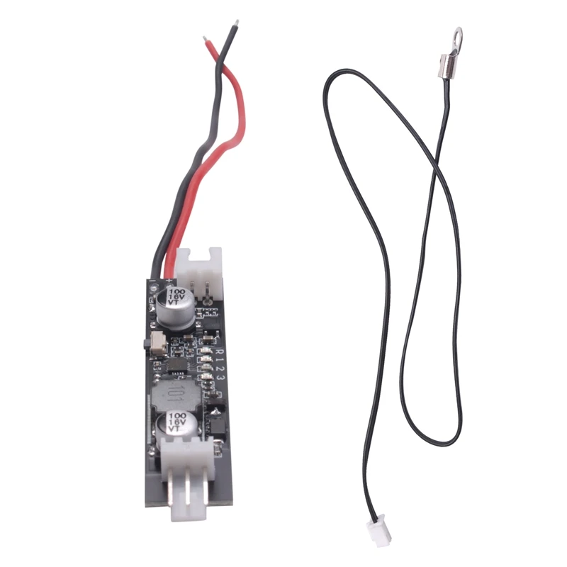

AT35 2-3 Wire DC 5V 12V PWM Fan Speed Controller Governor NTC 50K Temperature Probe Sensor 40Cm Temperature Controller