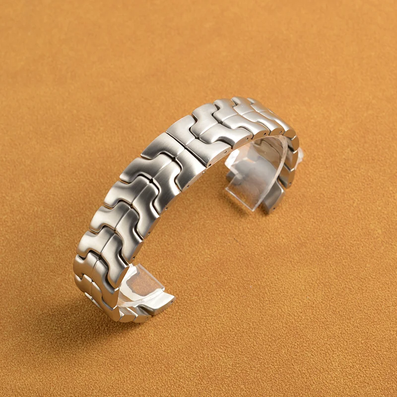 Silver Replacement Stainless Steel 21mm Bracelet For Tag Heuer