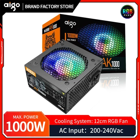 Aigo AK 1000 Вт Блок питания Черный