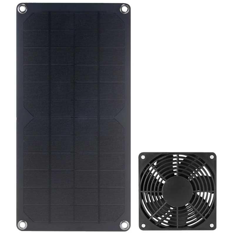 

10W Solar Exhaust Fan 2000 (R/Min) Outdoor Portable Mini Exhaust Fan For Pet House Greenhouse Shed Car Roof Exhaust Fan