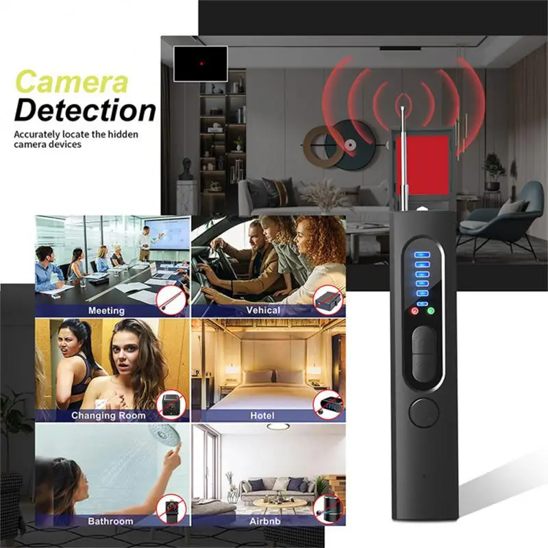 X13 Full Wireless Range Camera Hidden Finder Anti Spy Bug Listening Device GPS Tracker RF Signal Scanner For Home Office Travel images - 6