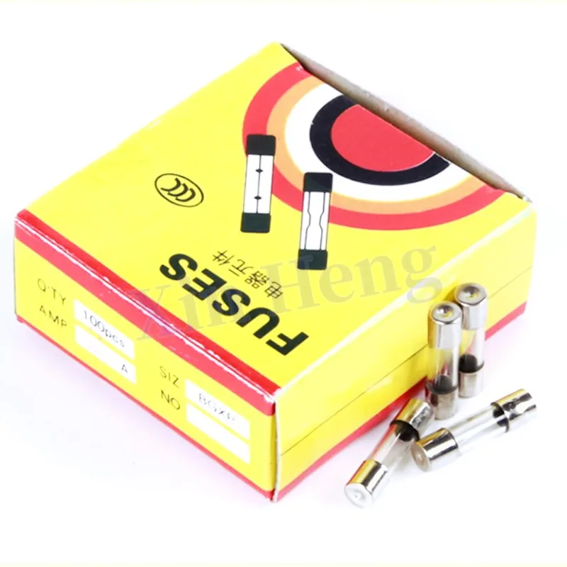 100 шт. 5*20 стеклянный Быстрый Предохранитель 250 в а 1 А 2 3 4A 5A 6A 7A 8A 10A 12A 15A 20A 30A выдув 5x20