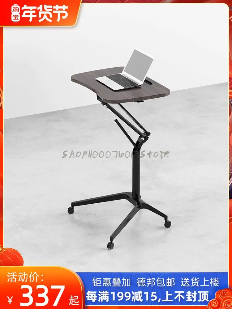 Стоечный верстак пневматический подъемный столик с колесами передвижной