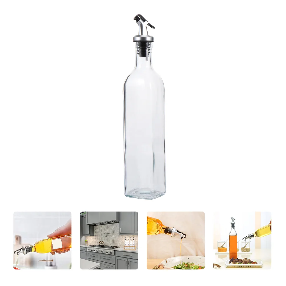 

4 Pcs Practical Condiment Glass Bottle Seasoning Bottle Multipurpose Bottle