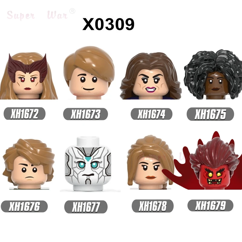Экшн-фигурки, аксессуары, строительные блоки 043 WM6115 X0309 X0306 XH1672 XH1673 XH1674 XH1675 XH1676 XH1677 XH1678 XH1679