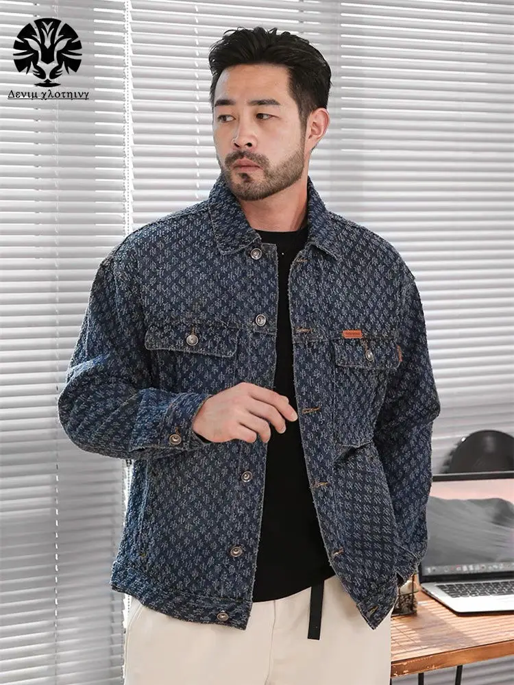 Высококачественная мужская куртка American Cat Paw свободная рабочая одежда в стиле