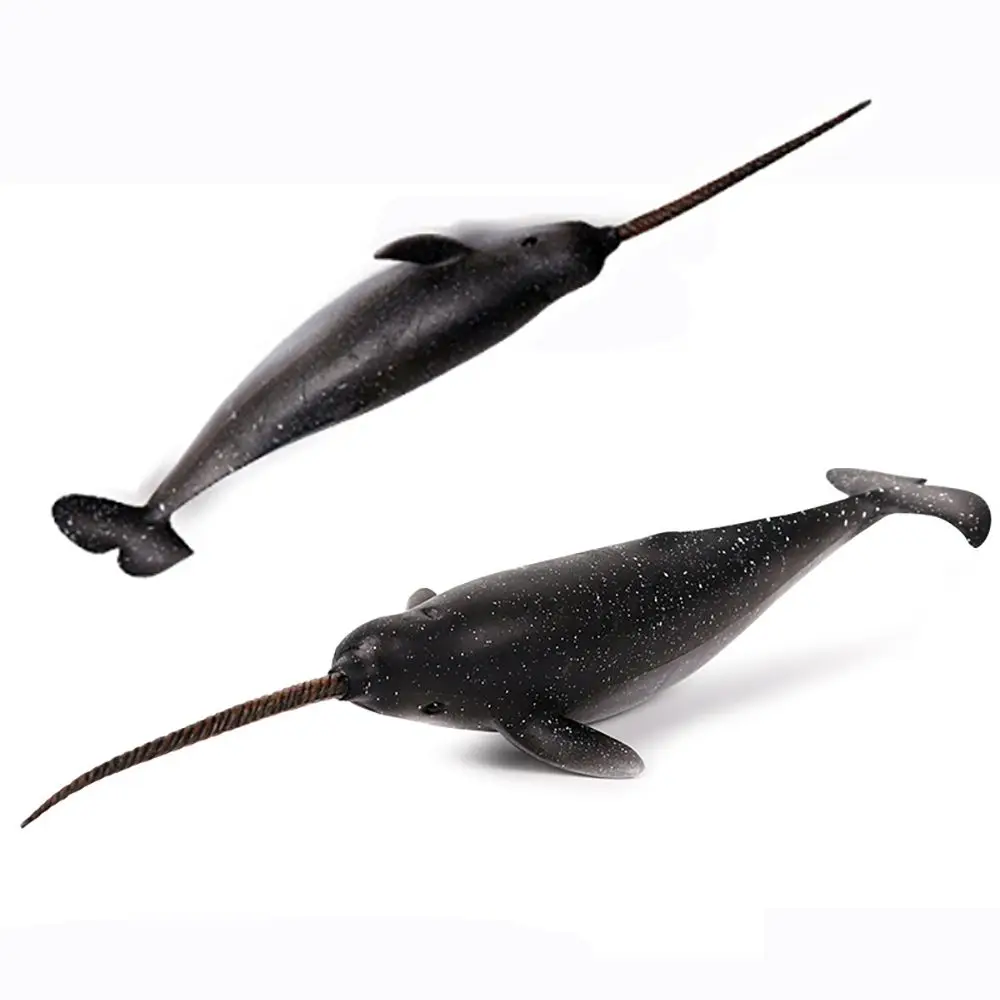 

Toy Sea Micro Landscape Early Learning Whale Figurine Simulation Sealife Lifelike Narwhal Model Marine Organism