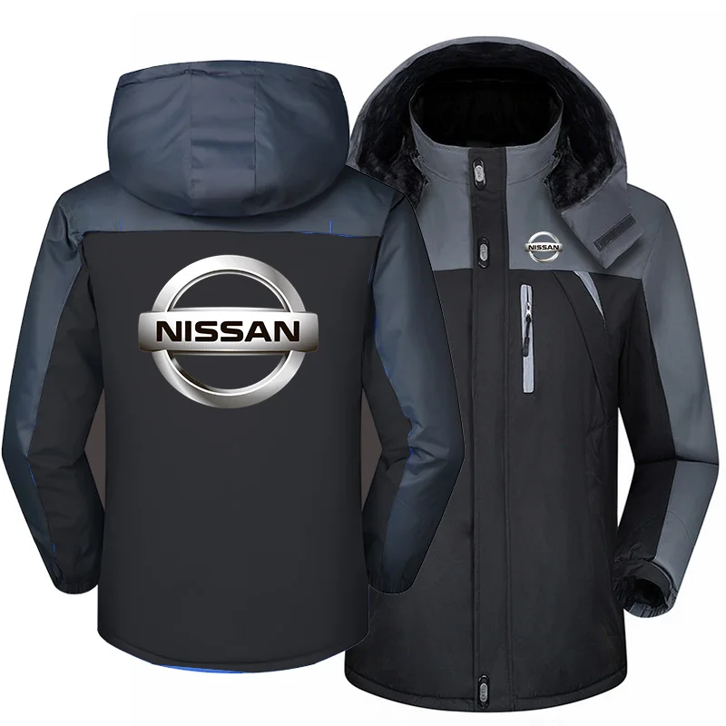 

Ветровка логотип NISSAN 2023, водонепроницаемая, теплая, уличная, с защитой от холода, одежда для альпинизма, высококачественные пальто