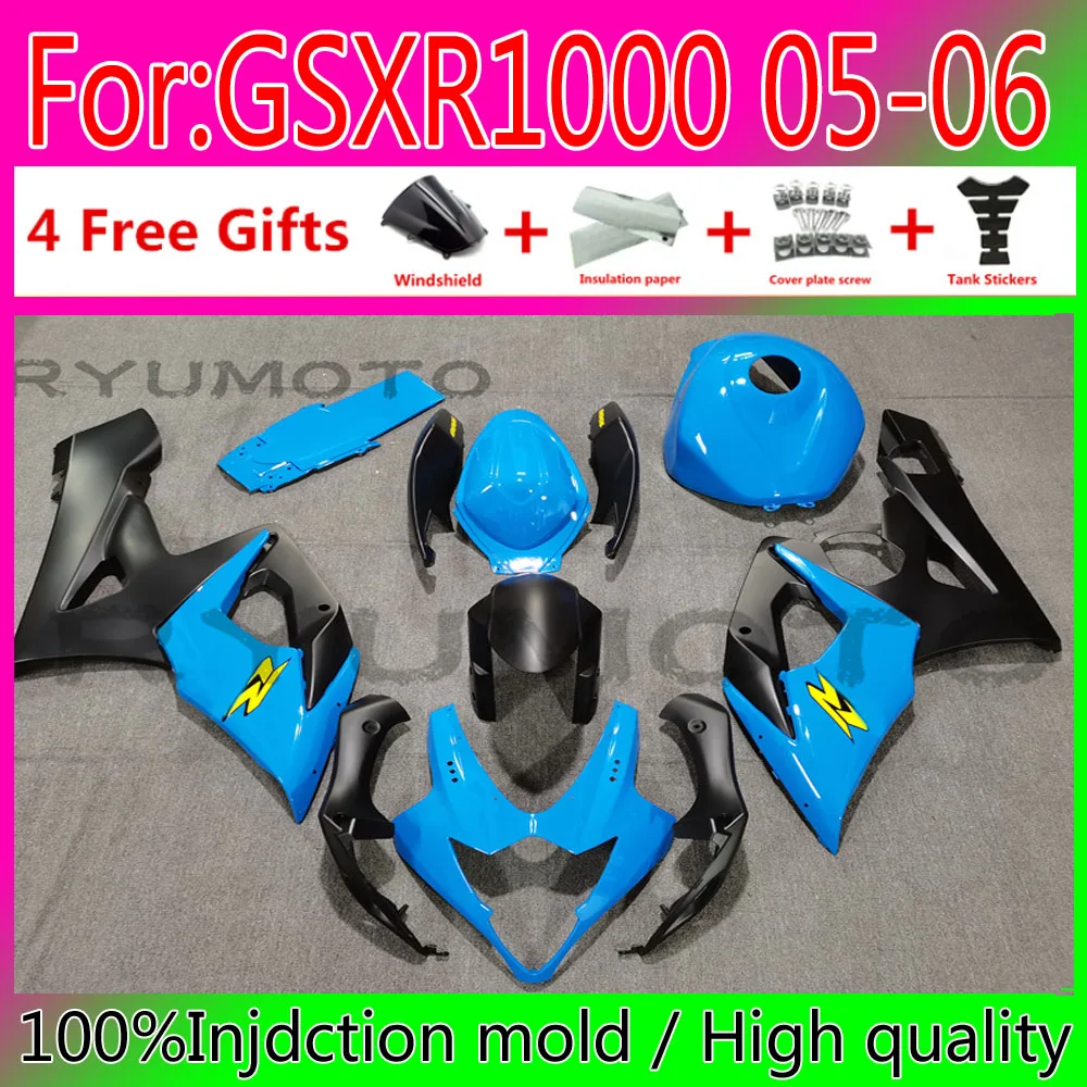 

Motorcycles Bodywork ABS Fairing Kit For Suzuki GSXR1000 2005 2006 K5 GSXR 1000 05 Plastic Fairings