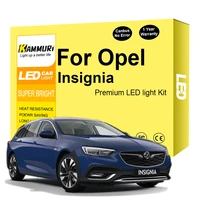 17pcs interior light led kit for vauxhall opel insignia 2008 2015 2016 2017 2018 2019 2020 2021 vehicle car lighting bulb canbus