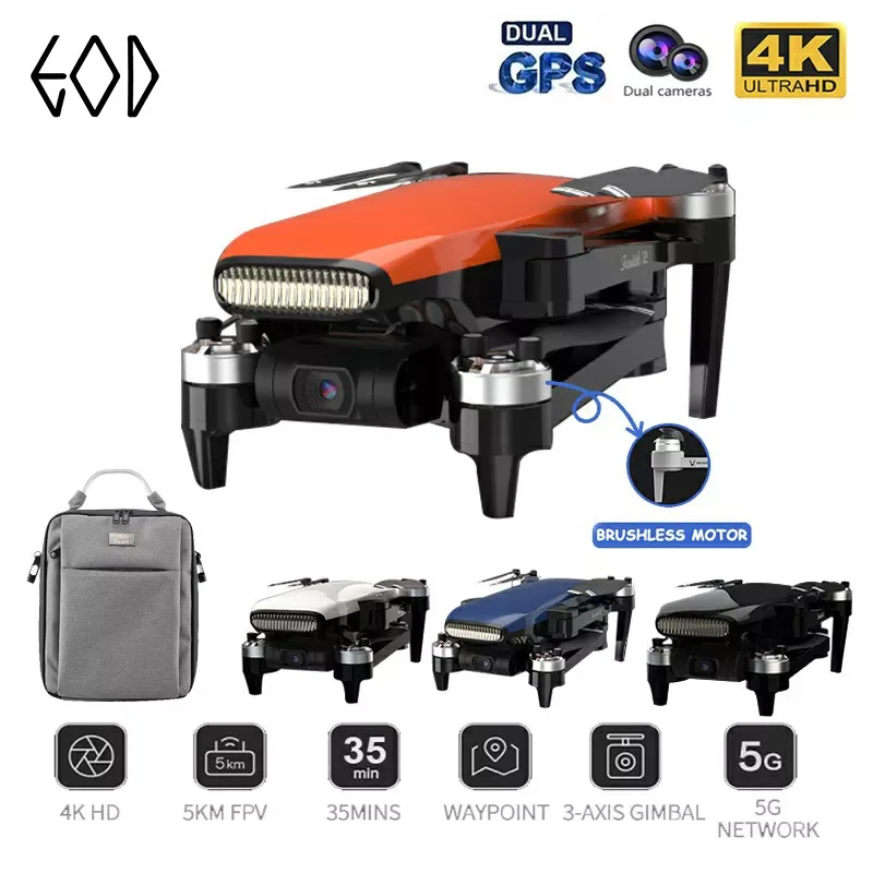 

New Faith2 Flight Distance 5000M GPS Drone With 4K Dual Camera Professional 5G WIFI FPV Dron Brushless Motor Rc Quadcopter