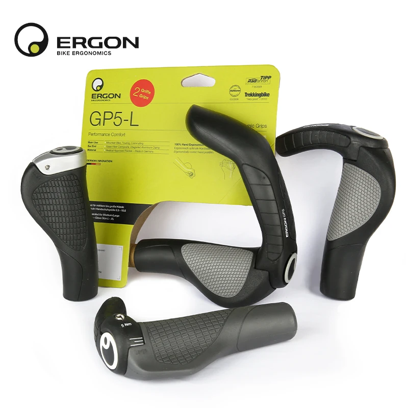 Handlebar Grips L Size 100% Hand Ergonomics Cycling Racing/endurance Lockable Grip