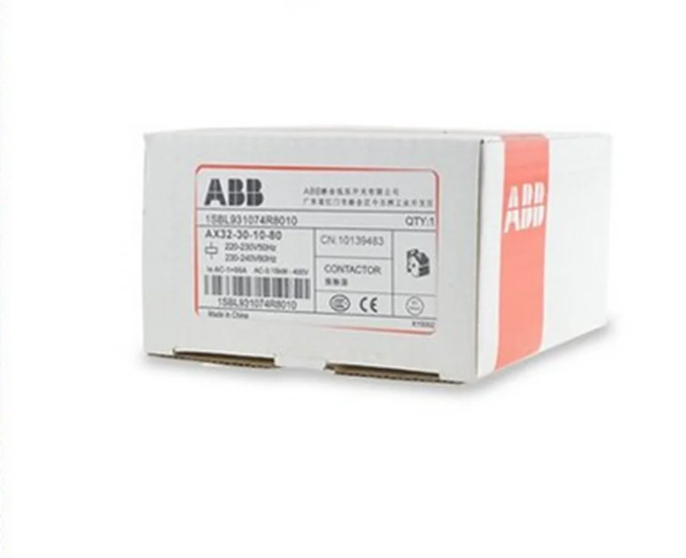 

NEW ABB AX32-30-10-80 AC Contactor 220-230V50Hz 230-240V60Hz 15KW-400V