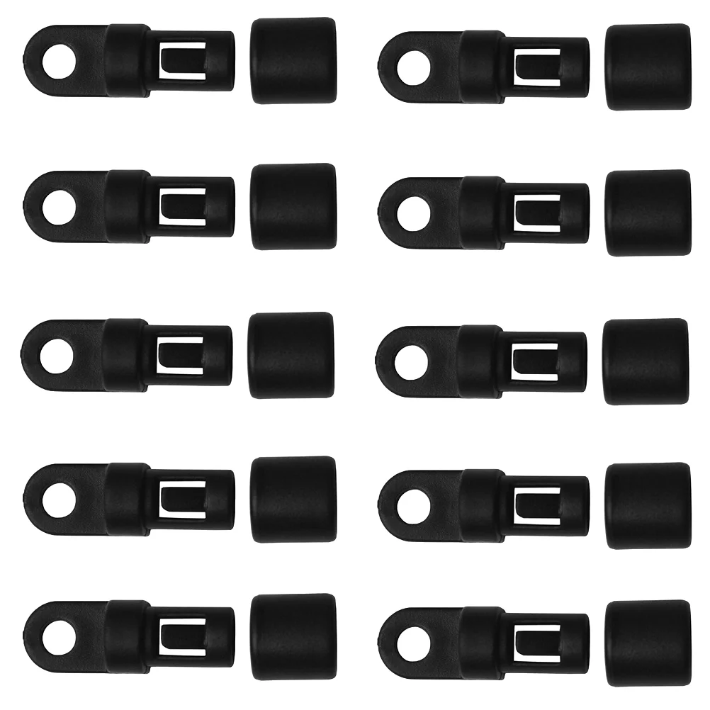 

Cord Bungee Elastic Rope End Terminal Boat Hook Cordshooks Kayak Kit Small