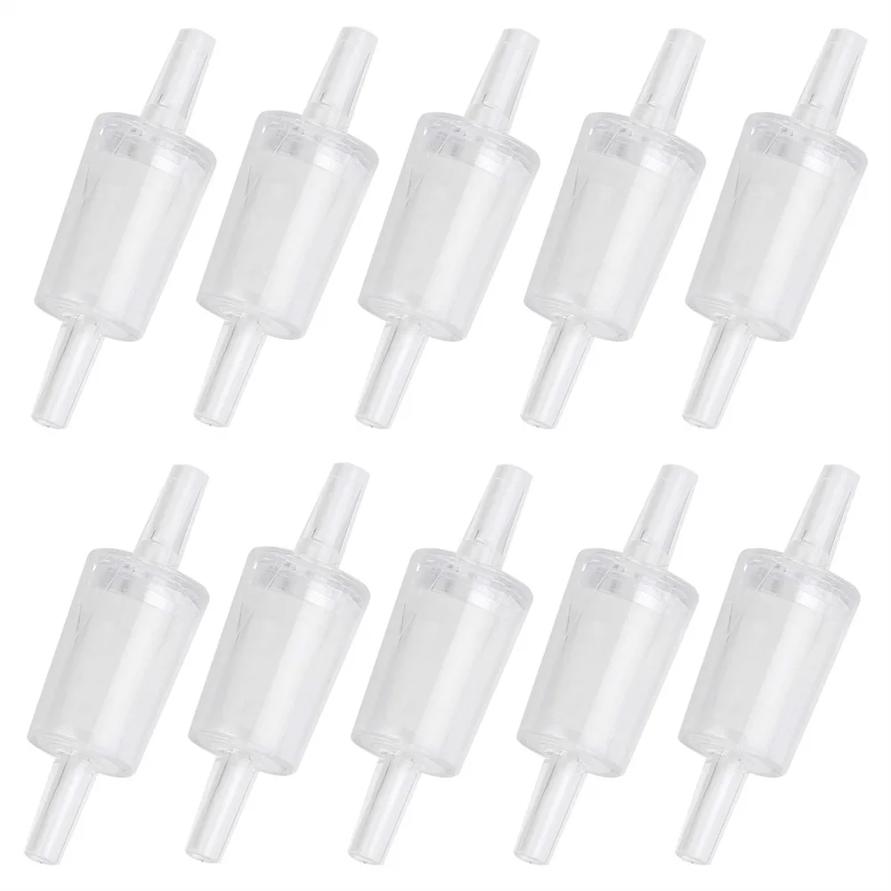 

10pcs Check Valve Fish Tank Aquarium Air Pump Oxygen Pump Stop Valve Water Stop Valve Aquarium Gas Pump Check Valve