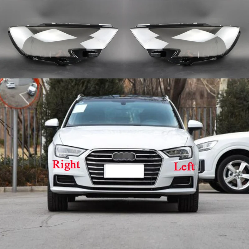 

Use For Audi A3 Audi S3 2017 2018 2019 Front Headlight Cover Headlamp Lamp Shell Transparent Lampshade Case Lens Plexiglass